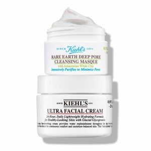 Kiehl's Cleansing Mask & Facial Cream Duo